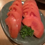 串道楽 楽車 - 冷やしトマト