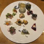 ダルマット - 前菜盛り合わせ