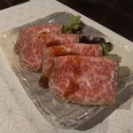 かくれ蔵 藤居 - ローストビーフ