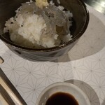 かくれ蔵 藤居 - シラス御飯