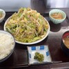 ももどり伝説  - 料理写真:野菜炒め定食¥950