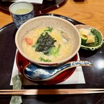 児玉 - ふぐ雑炊！ふぐの身も入っていて、満足感有り！