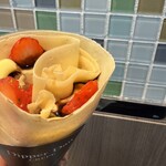 ディッパーダン - 料理写真:いちごチョコミルフィーユ