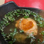 玉子焼専門店 松竹 - お出汁（ソース付けin）