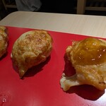 玉子焼専門店 松竹 - ソースちょっと付け