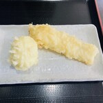 たぬき屋 - たまご、イカ