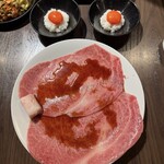 黒毛和牛焼肉 白か黒 - 