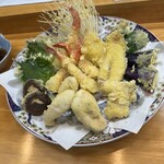 北浦寿し - 天ぷら盛り合わせ