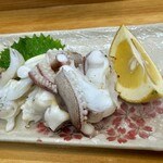 北浦寿し - ゲソの塩焼き