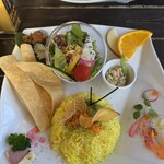 リトル ランカ - 細かい所まで、こだわったお料理プレート✨✨✨✨