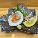 北浦寿し - 活赤貝のお刺身