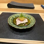 鮨 こん藤 - ブリの冷しゃぶ