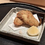 神田錦町 鮨たか晴 - 牡蠣フライ