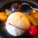 竹むら - クリームあんみつ