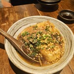とさか - 揚げ出し豆腐きのこ餡かけ