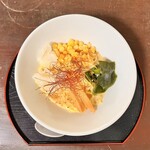 宝蔵院 寺そば - (冬)味噌豆乳そば 600円