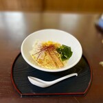 宝蔵院 寺そば - (冬)味噌豆乳そば 600円