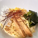 宝蔵院 寺そば - (冬)味噌豆乳そば 600円