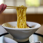 宝蔵院 寺そば - (冬)味噌豆乳そば 600円