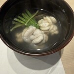 鮨みやもと - 白子のお吸い物