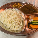 FALCHA ASIAN DINING - マトン・カジャ・セット（主食はプジャ）