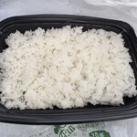 どりあん - ポークチャップには白飯ですね。