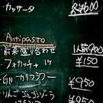 ブルッティ エ ブォーニ - メニュー