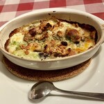 フライング ピッグ - 牡蠣とあおさ海苔のグラタン