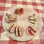 フライング ピッグ - お肉の盛り合わせ