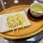 三井寺力餅本家 - 力餅とお茶