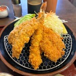 かつ善 - 料理写真:ミックスフライ