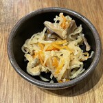 串かつ でんがな - 2025.12.26 (金)    お通し　220円（税込）