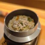 お出汁で食べる串かつと釜めしの専門店 ぎん庵 心斎橋 - 