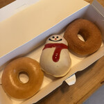 クリスピー・クリーム・ドーナツ - 料理写真:チョコレートスノーマン