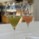 Ristorante Crocifisso - メロンとライムのチェッロ