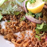 お酒とスパイス カンテラ - 下からはドライキーマが