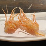 天ぷら岡本 - 天ぷら岡本(車海老の足)