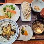 南部屋 - かき丼セット　2400円