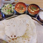 インド料理 MAHARAJA - 2種類セレクトカレーランチ900円（2025年12月）
