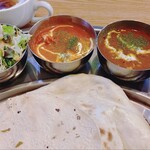 インド料理 MAHARAJA - 2種類セレクトカレーランチ900円（2025年12月）