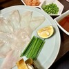 一会 - 天然とらふぐのてっさは厚切りで噛み応えが別格