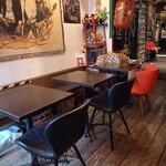 CHAN☆CURRY - この一角は落ち着いた感じ。