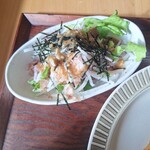 トワニーごはん&カリッジュ - Aランチ（大根サラダ）