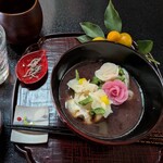 あんこの花束 久右衛門別邸 - おしるこ