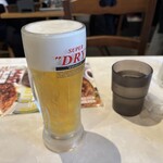 マロリーポークステーキ  - ■生ビール（スーパードライ）￥590