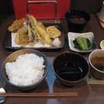天ぷら定食(2014.10)