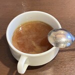 松榮亭 - オニオンのスープ