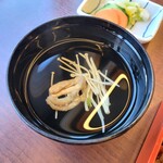 博多名代 吉塚うなぎ屋 - 肝吸いも旨い。