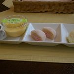 雅正庵 - 鞠福＆プリンセット（５００円）