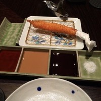北新地　串かつ凡 - 蟹
